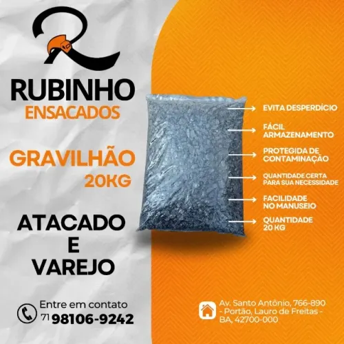 Gravilhão Ensacado 