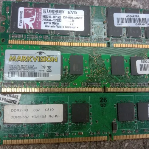 3 Pentes de memória de 2G