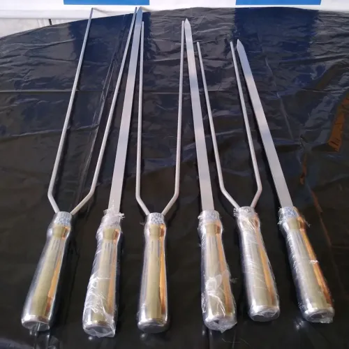 Espeto de alumínio pra churrasco apartir de 20 reais promoção