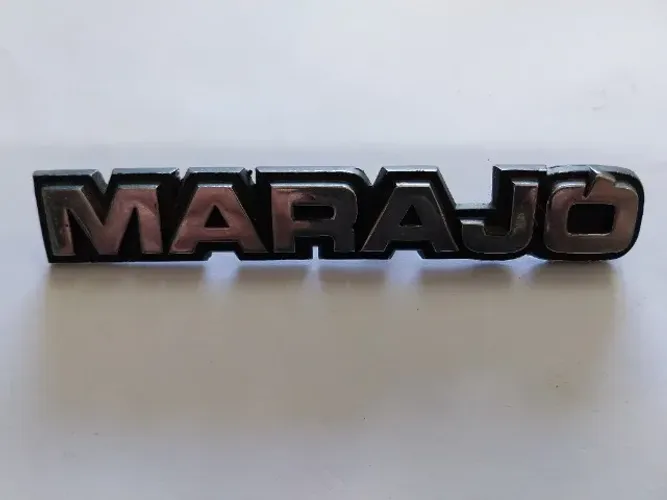 Emblema Marajó Chevette Metal
