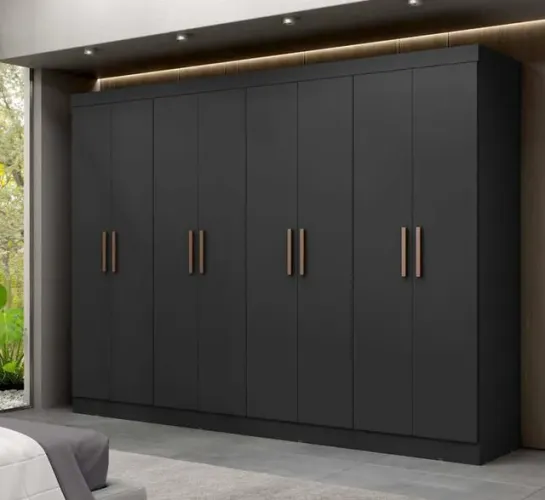 Guarda Roupa 8 PORTAS 100% MDF (Novo Direto da fábrica)