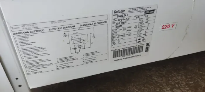 Balcão Refrigerador Gelopar 