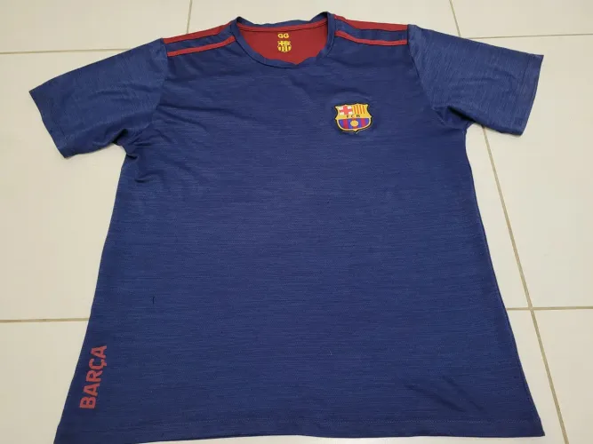 Camisa oficial licenciada futebol Barcelona Espanha tam. GG