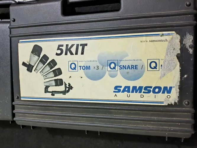 Kit Mic Samson para Bateria 