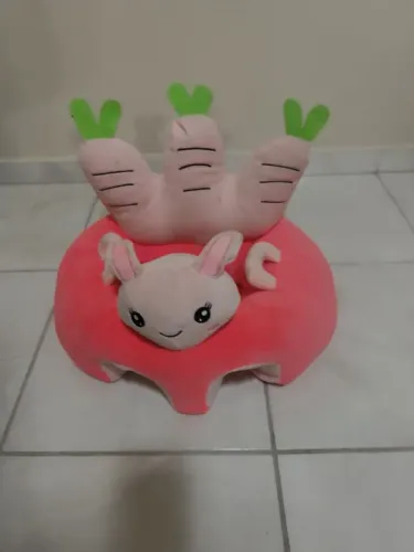 Poltrona Almofada infantil Bebê Carinho de Coelho