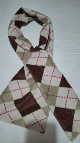 Cachecol Feminino de Inverno - Estilo Argyle