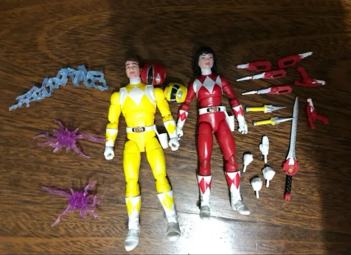 2pack trini jason hasbro power rangers lightning collection