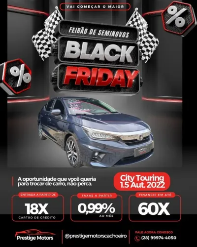 Honda City Sedan Touring 1.5 Flex 16V 4P Aut. 2022