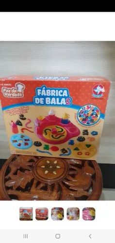 Fábrica de Balas - Brinquedo Criativo para Crianças