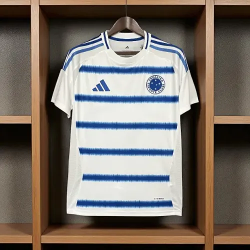 Camisa do Cruzeiro 2º Uniforme 2025 - Pronta Entrega + Frete Grátis!