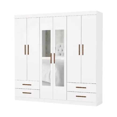 Guarda-Roupa 6 Portas Jambo