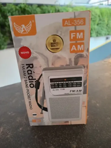 O melhor Rádio Portátil FM/AM Novo