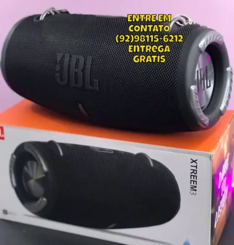 Caixa de som Bluetooth Xtreme 3 - Entrega Rápida e Segura