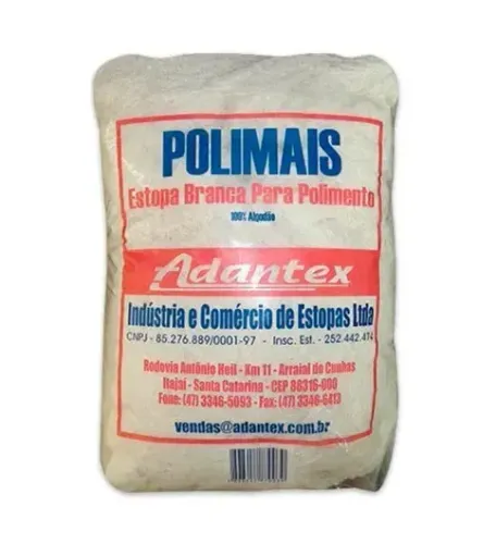 Estopa Polimento Limpeza Branca 150Gr Adantex