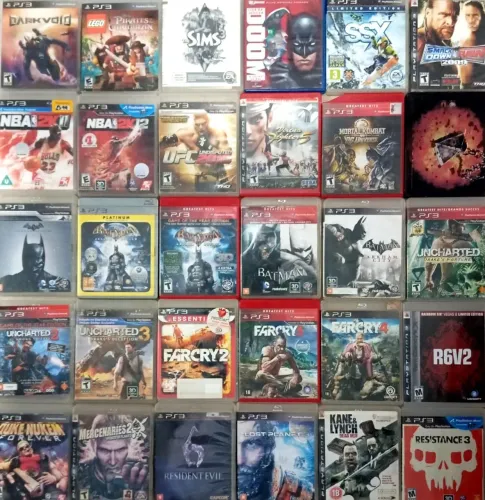 Diversos jogos Playstation 3