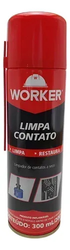 LIMPA CONTATO SPRAY 300ML/200G WORKER