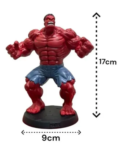 Miniatura Marvel Hulk Vermelho  Rarridade