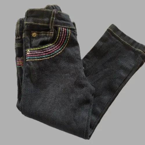 Calça jeans 2 a 3 anos skinny infantil