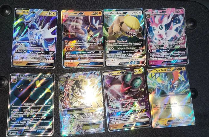 Vendo cartas pokémon GX e EX