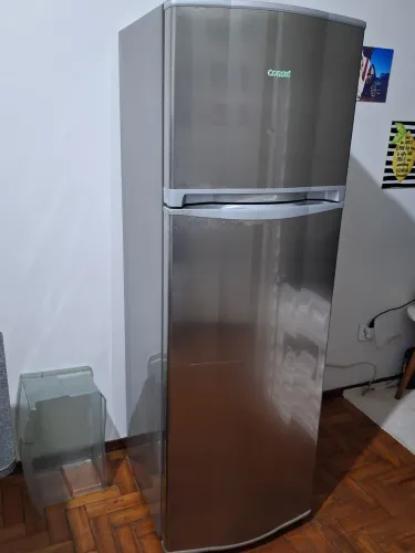 NÃO DOU DESCONTO - Geladeira Consul Inox Frost Free Duplex 263 Litros