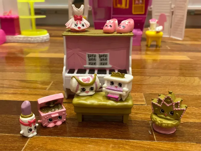 Mini brinquedos: Shopkins moda fashion -coleção balé, piano