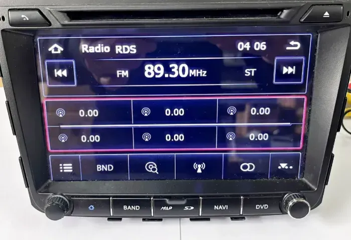 Central Multimídia Aikon Ak40125w Hyundai Creta - Com Defeito