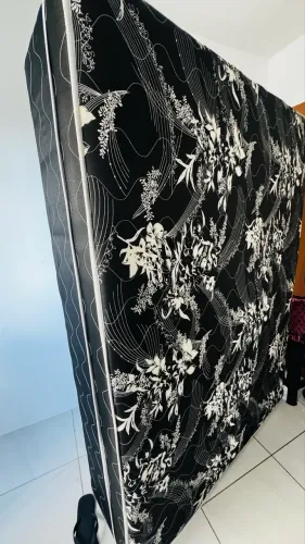 Cama box casal mais colchão casal
