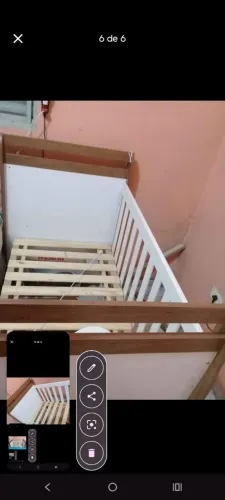 Berço americano que vira caminha 