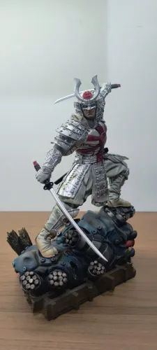 Estátua Silver Samurai 1/10 - Iron Studios
