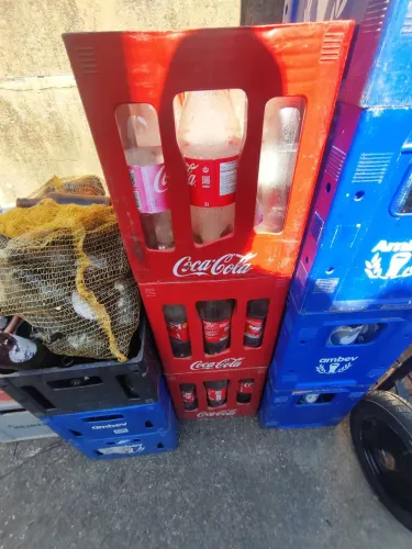 Caixa coca retornável 2lt