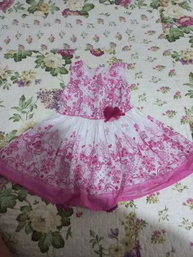 Vestido Infantil Florido