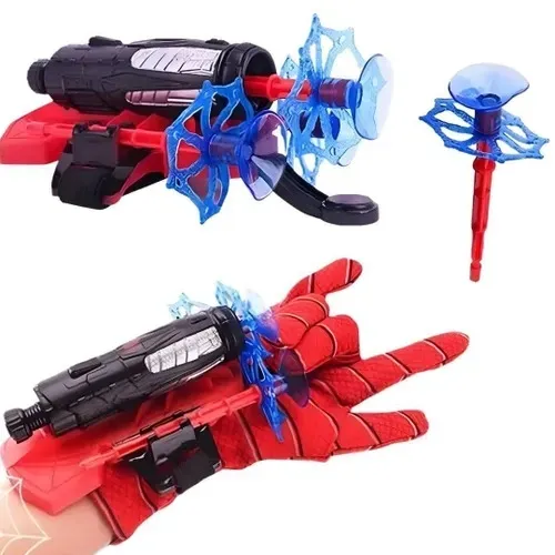 luva lança teia spyder homem aranha g-1799