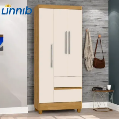 GUARDA ROUPA 3 PORTAS 2GAV PAGA SOMENTE NA ENTREGA @LINNIBMÓVEIS