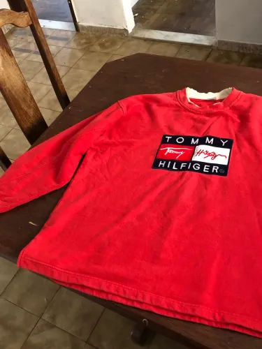 Moletom Tommy Hilfiger Vermelho - GG - Ótimo Estado