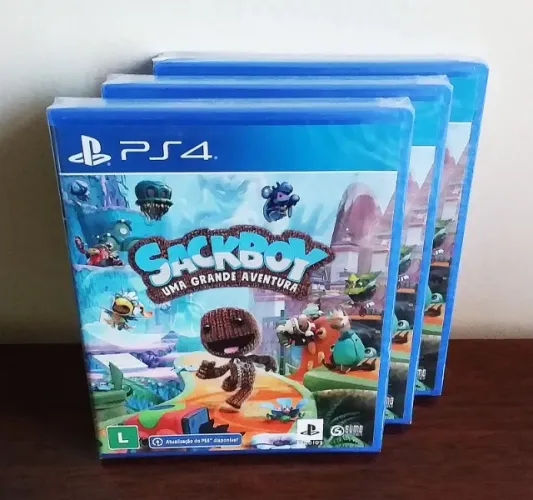 Sackboy Uma Grande Aventura - PS4 - Lacrado