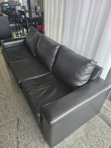 Sofá couro ecológico