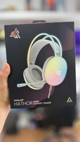 Headset Gamer KNUP Hathor FN635 com LED