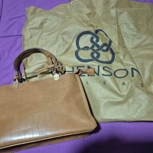 Bolsa de mão marrom 