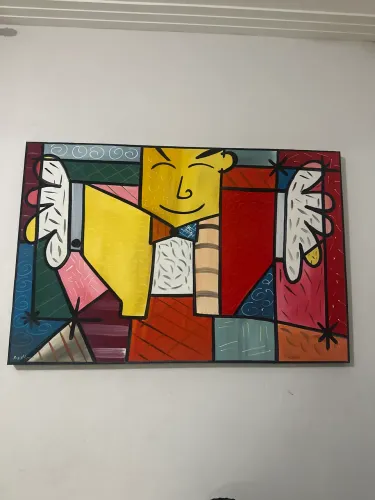 Quadro Romero Britto
