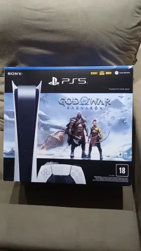 (Caixa vazia )Playstation 5 God of War Ragnarök Edição Digital