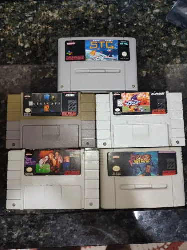 Jogos Super Nintendo - "aceito cartão e pix"