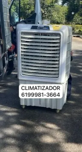 Climatizadores de ar modelo industrial 