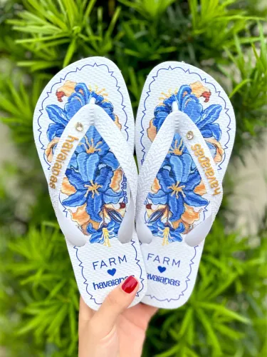 Havaianas Farm algo que falta pra completar o seu look ?