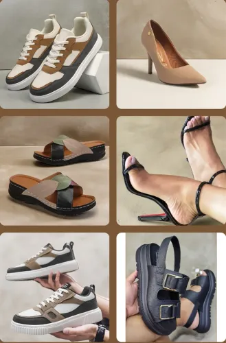 Tênis Calçados: Sneakers, Saltos e Sandálias Entregamos