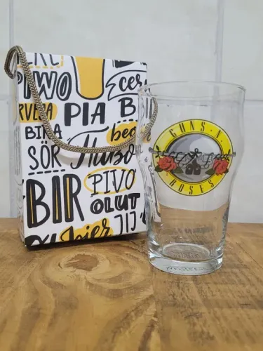 Copo Guns N' Roses - Cerveja