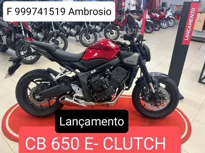 cb 650 r 2026 O km e clutch lancamento