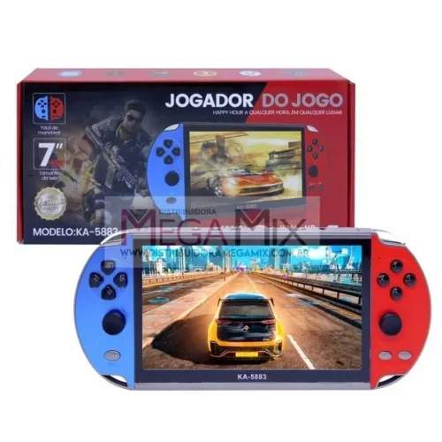 Console Portátil Gamer KA-5883 - Divirta-se em qualquer lugar!