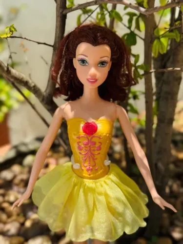 Boneca Bailarina Bela e a Fera - Princesa Disney