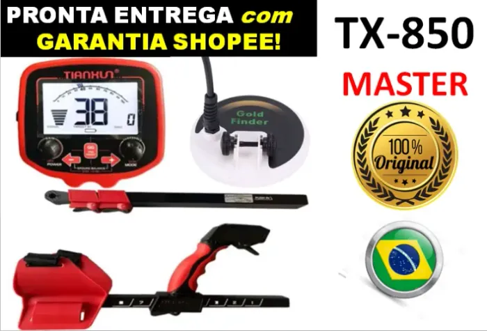 Detector Metais TX-850 Master Novo!