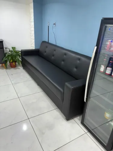Sofá de barbearia
